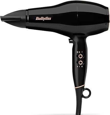Сешоар за коса BaByliss Pro Power 2300 W, AC мотор, йонна технология D5245E