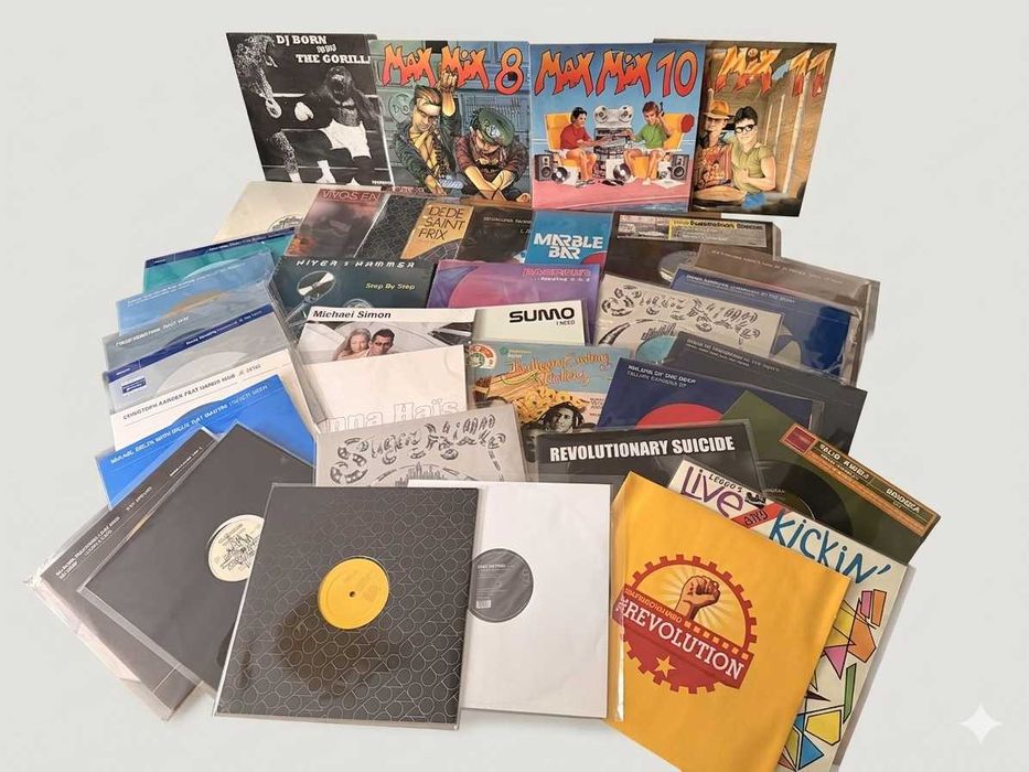 Colecție Vinyl House / Deep House / Garage / Electro / Hip-Hop 90s / Reggae – Maxi Singles & EPs