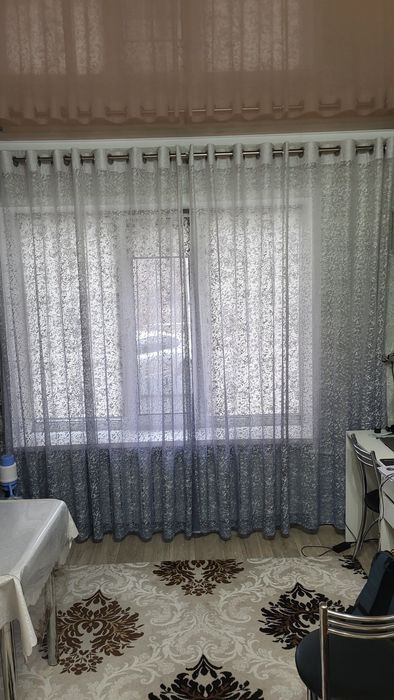 Продам тюль вместе с гардиной