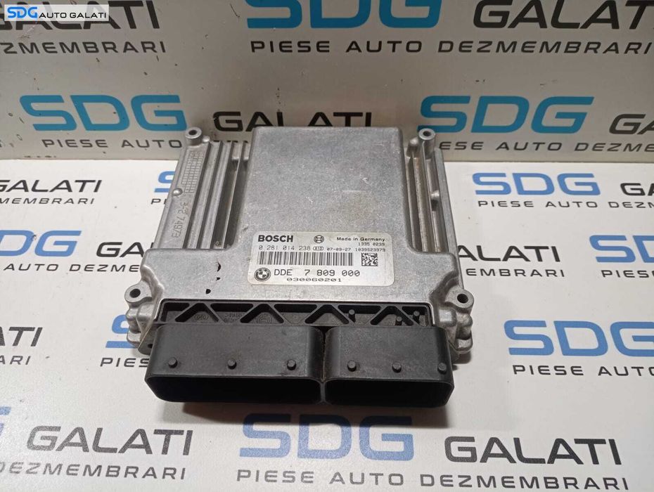ECU Calculator Motor BMW Seria 3 E90 E91 E92 2.0 D 2004 - 2011 Cod 7809000 0281014238 [M4389]