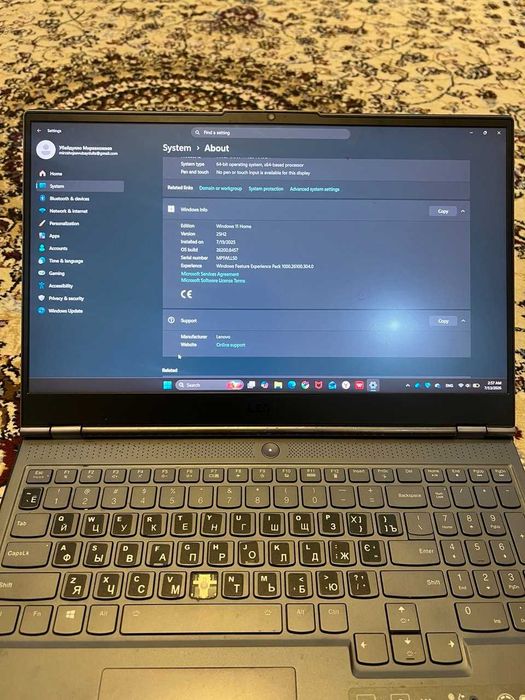 Lenovo Legion 7 15IMH05 | i7-10750H | RTX 2070 Super | 16/1TB