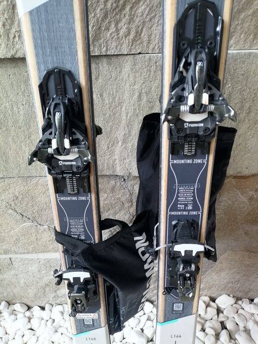 Schiuri ski tura Salomon Mtn 86 Carbon+legaturi Alpinist 10 Demo+piei