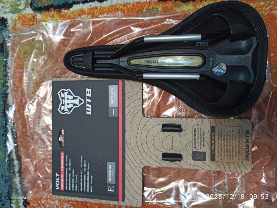 Șa șaua Volt WTB USA, CrMo Medium 265x142 Nouă