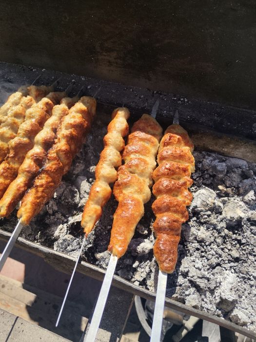 Hoddog qiyma , faqat food uchun qiyma, shashlik assortiment, marinofka