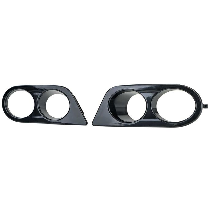 Capace proiectoare ceata BMW E46 'bara M3' negru lucios
