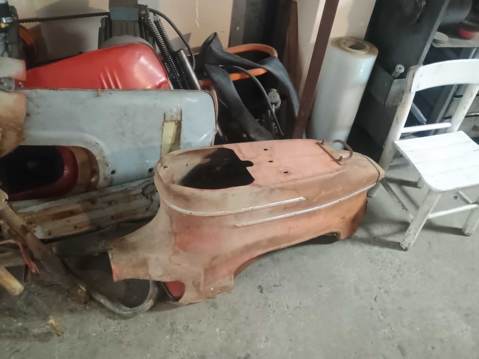 Части Ява 20 мотопед