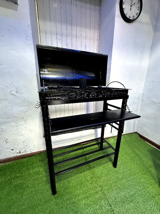 Bbq mangal qora metal