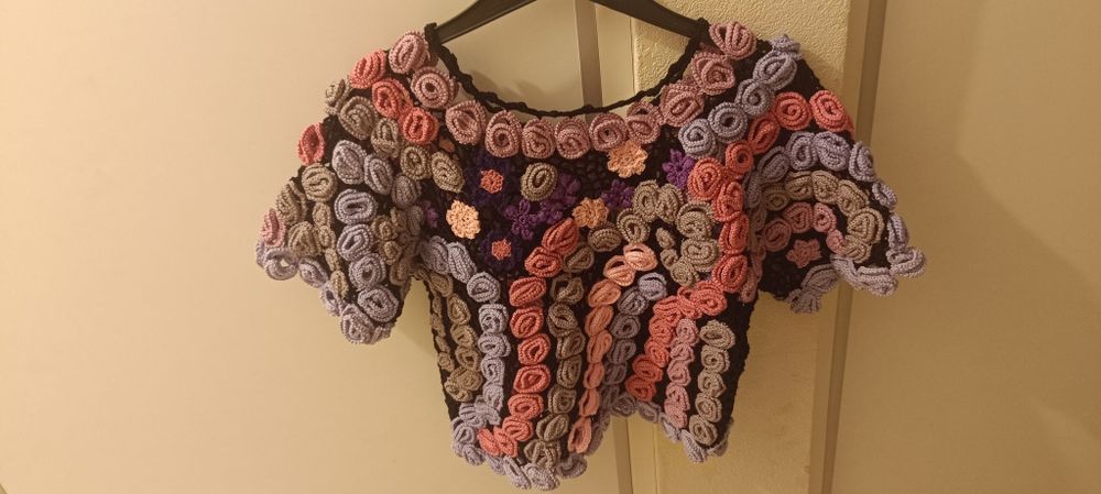Bluza (crosetata) handmade 100% bumbac