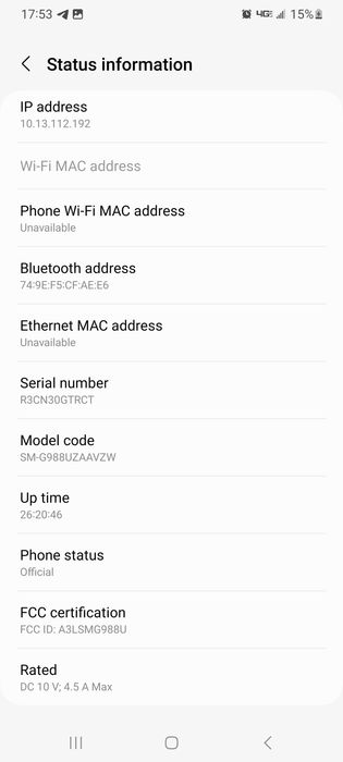 Samsung S20 ultra