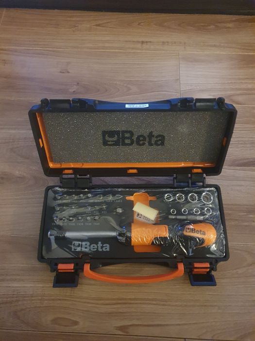 Set de biți și chei tubulare cu clichet reversibil BETA Tools 860/C38P