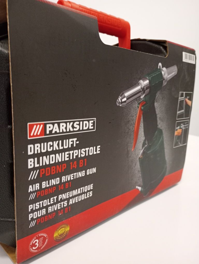 pistolet à rivets pneumatique PARKSIDE LIDL PDBNP 14 Air Blind