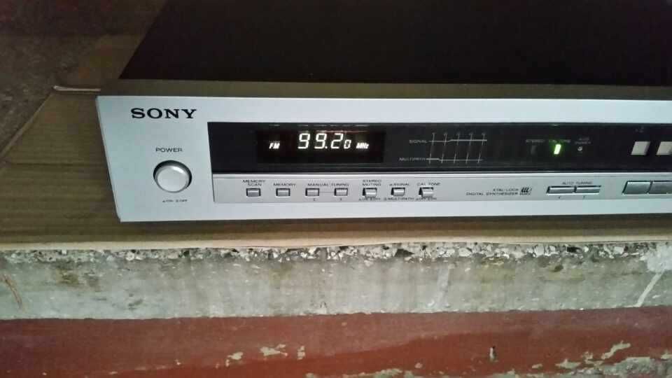Tuner SONY vintege Model ST J 60 A poze reale MADE IN JAPAN