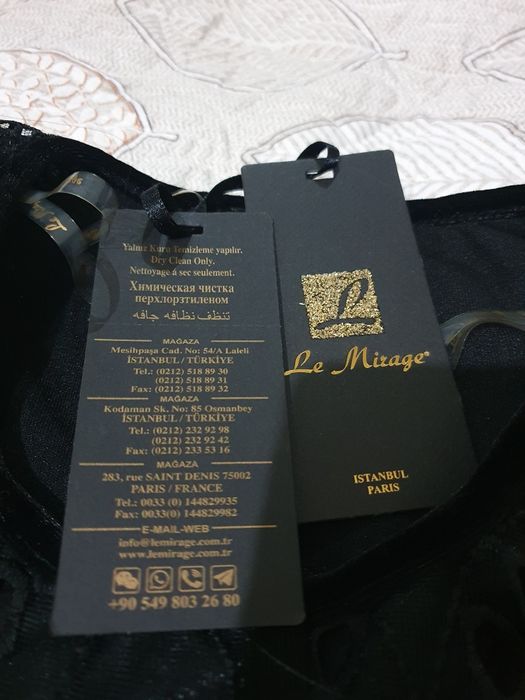 Toza tukiya kiyilmagan yangi Le Mirage Brend sifati zor' razmer katta