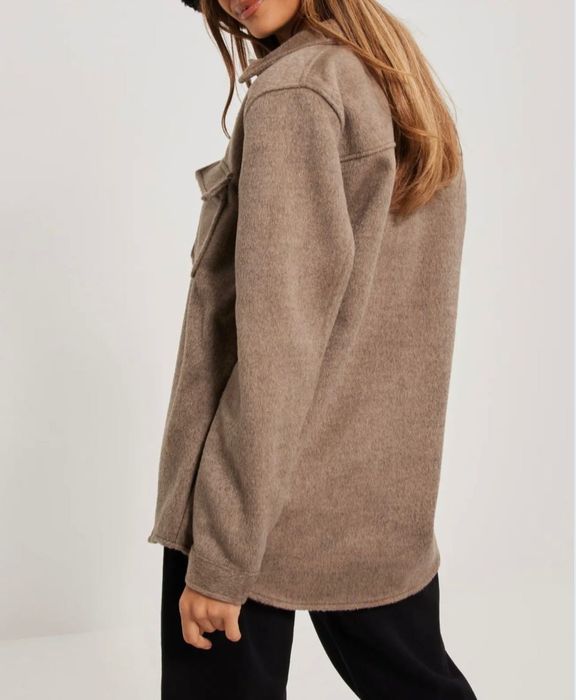 Object кафява риза/яке, връхно облекло, р.38/M