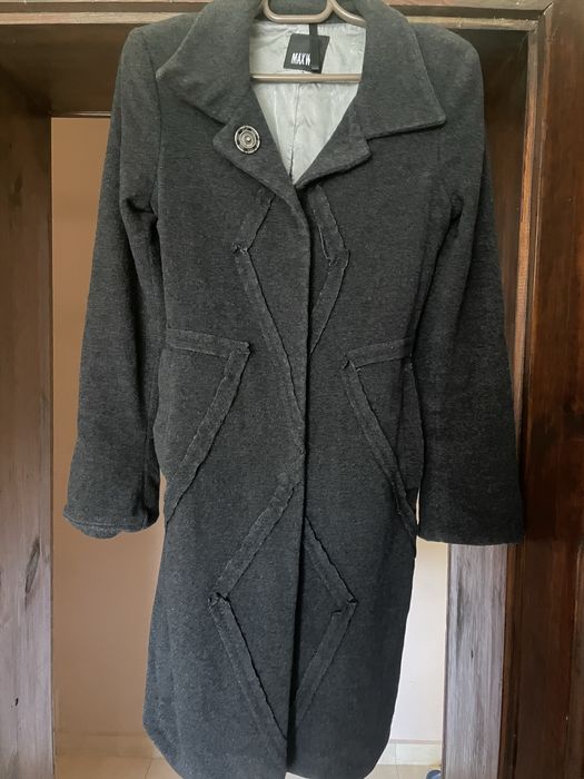 Сиво палто S размер