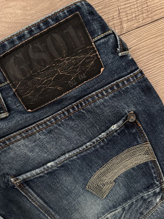 Blugi GSTAR RAW Albastru Barbati | Marime 32 x 36 (Talie 83 cm)