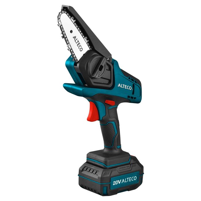 Аккумуляторная цепная мини-пила ALTECO CCMS 20-10 Li. Год гарантии