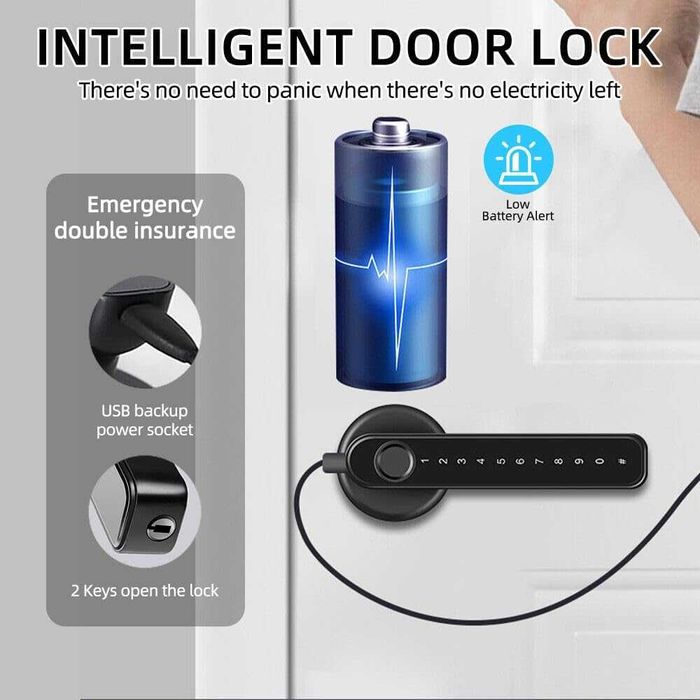 Maner Smart Amprenta+ Cifru+ App , de interior, REDUS de la 390RON