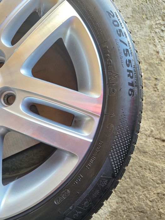 Джанти с гуми 5x112/16 цола VW Golf, Passat, Touran, Caddy