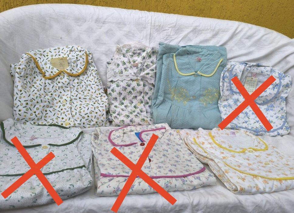 Престилки, басма/ нощници, бархет