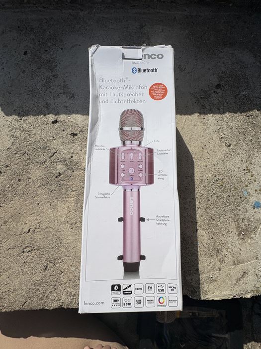 Vand microfon karaoke Lenco, nou, nefolosit!!