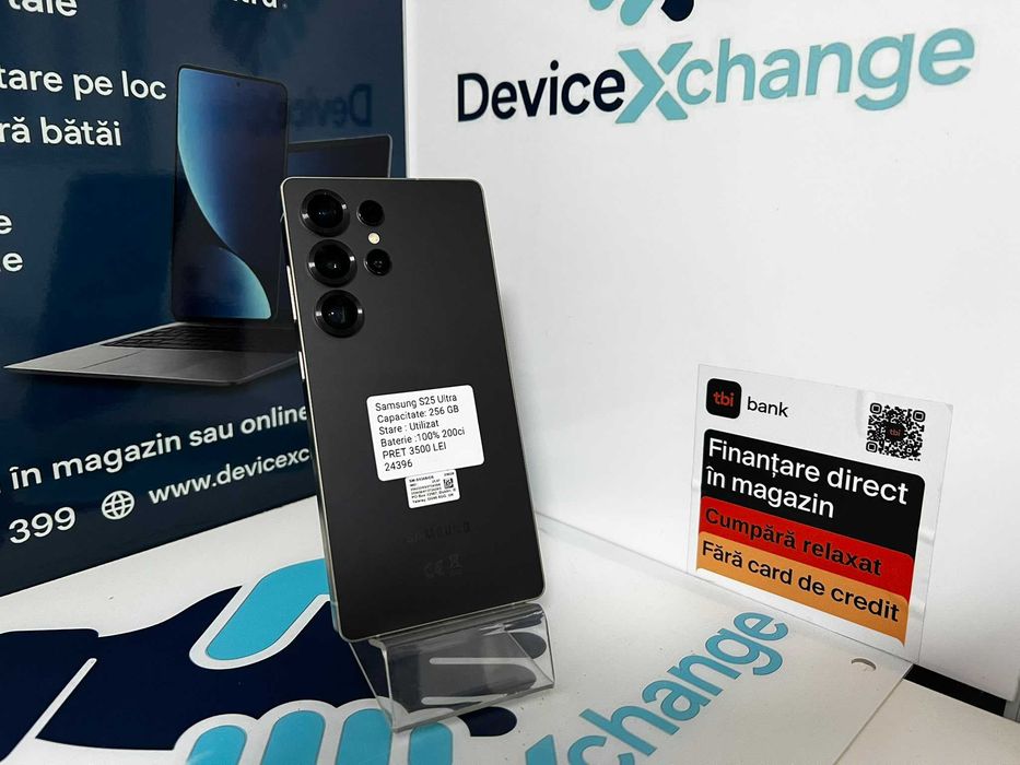 Samsung S25 Ultra 256 GB 100%  * Garantie *Buy Back * deviceXchange