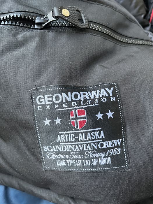 Чисто ново зимно яке Geographical Norway-Khaki Alaska Plaka