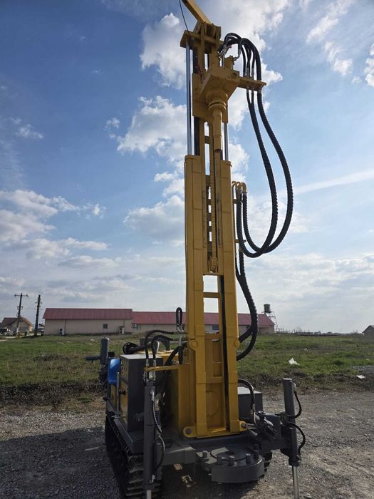 Instalatie foraj SELECT 150  cu 150m Prajina Profesionala Pompa Triplex 45 Bari NOUA
