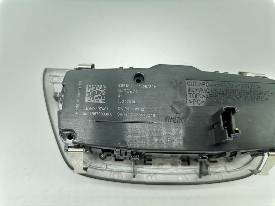 9472974 Контролен Панел Светлини BMW 5 G30 G31 G32