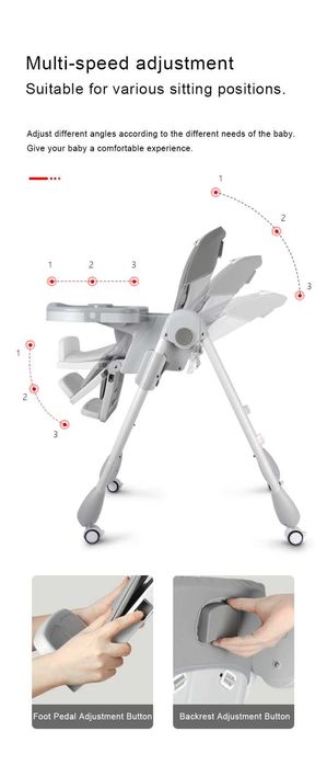 Стульчик для кормления Skillmax Italian technology | Новое в упаковке!