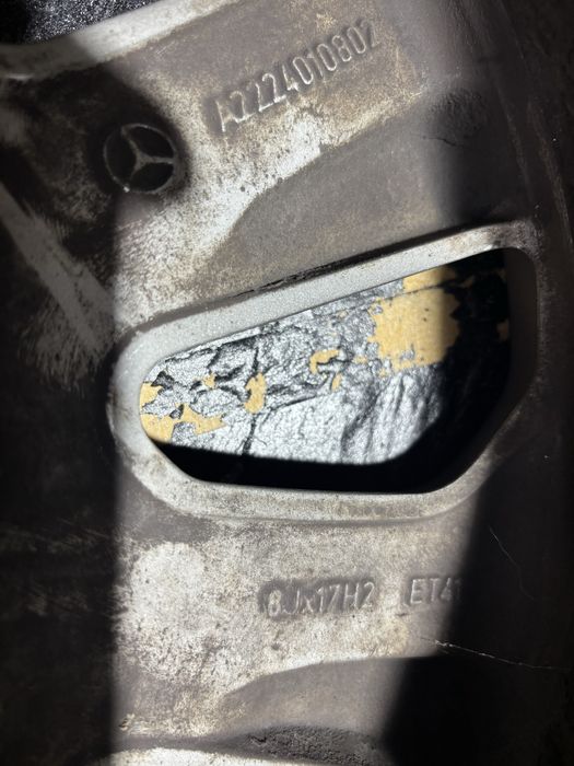 4бр оригинални 17 Мерцедес S class W222 ет41 8ж