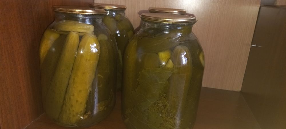 Продам солёные огурцы