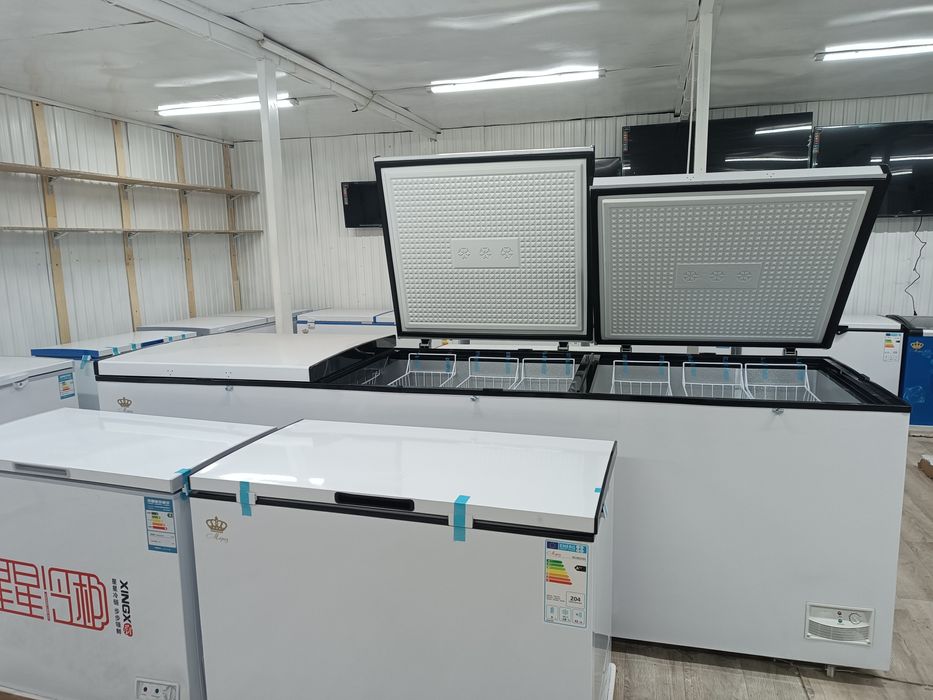 Морозильник Лар дефектами Мороз.  Хинг