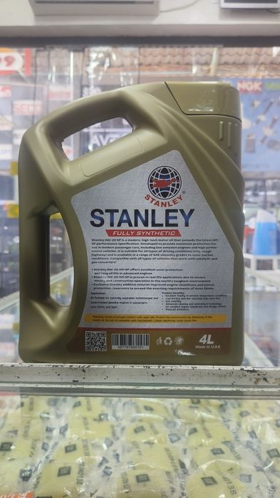 Stanley Fully Synthetic 0W-20 API SN 4L Turbo mashinalarga