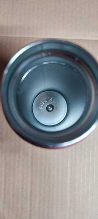 Termos 500 ml, sită pentru ceai, vișiniu