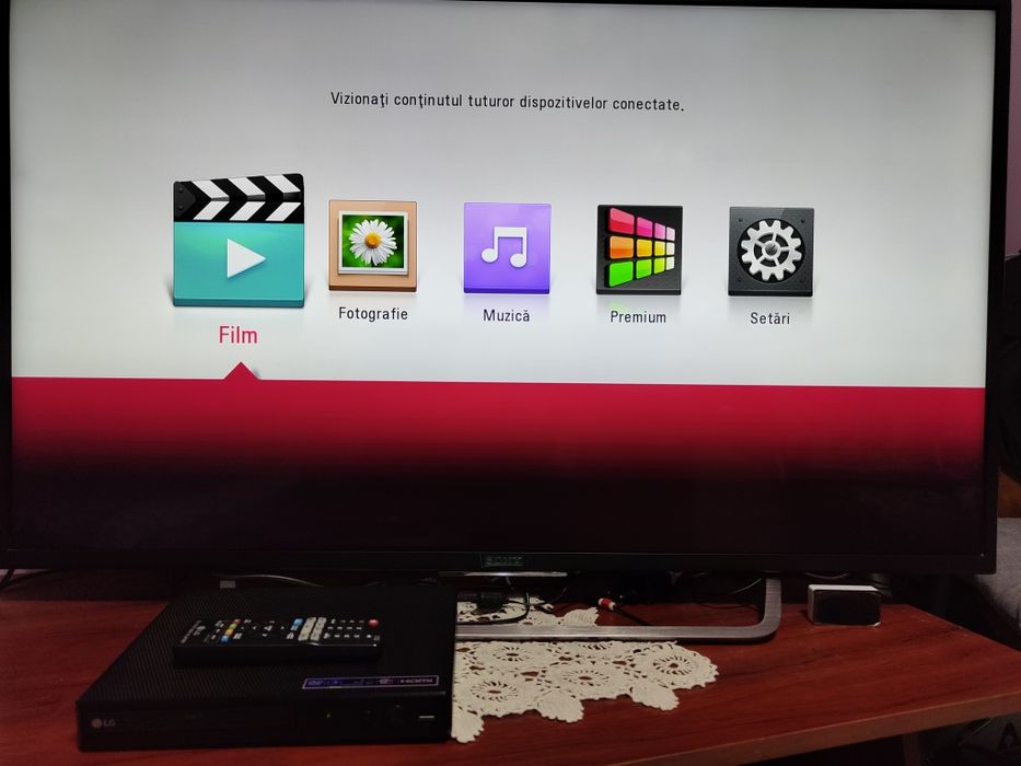 Blu-ray player LG BP350 cu Wi-Fi -HDMI , Netflix, Youtube