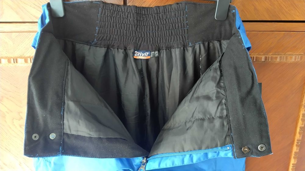 Pantalon iarna de schi barbati CRIVIT Thinsulate 3m, NR 52, albastru