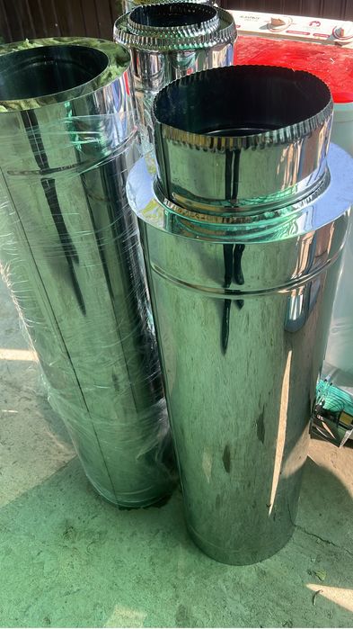 Horn din inox cos de fum facem la comada