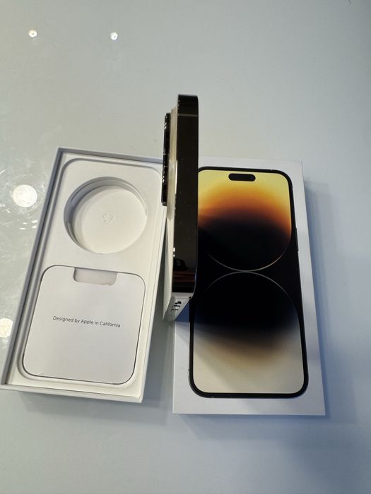 Iphone 14 pro max 256 gold