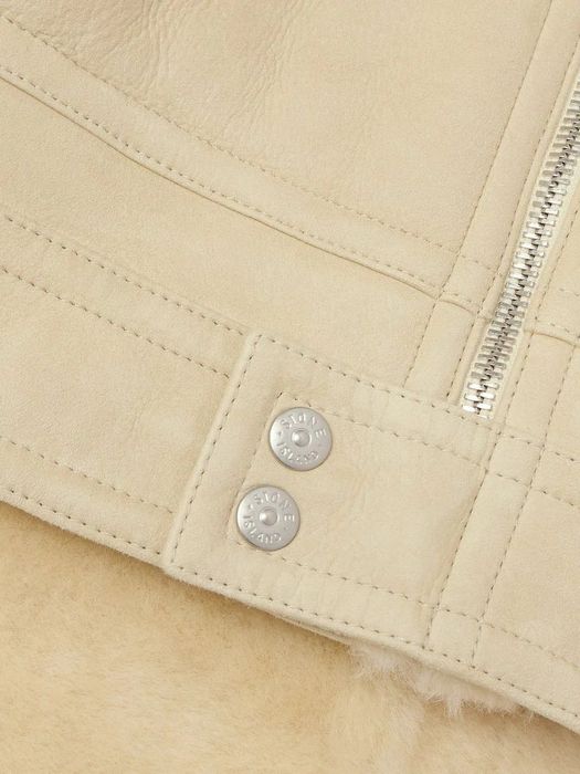 Stone Island меховой пилот 54 размер