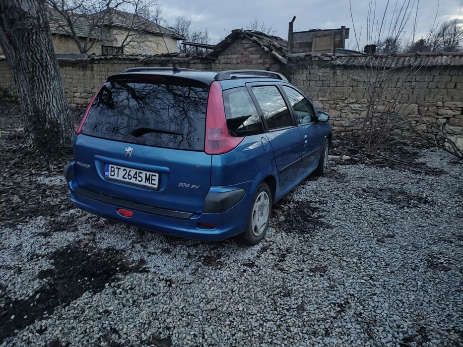 Пежо 206 sw  цял за части