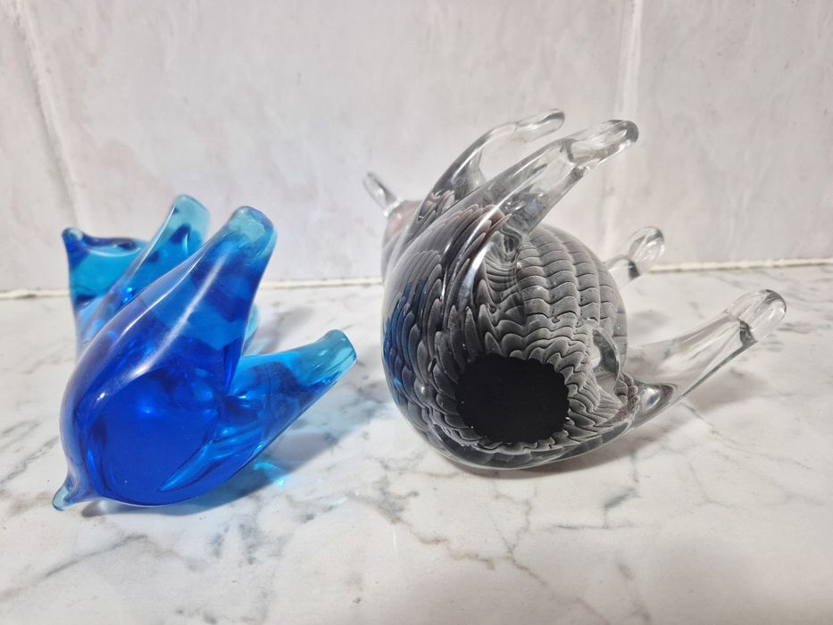 VAND 2 SUPERBI "URSI" Sticla MURANO Art Glass Ronneby - SUEDIA