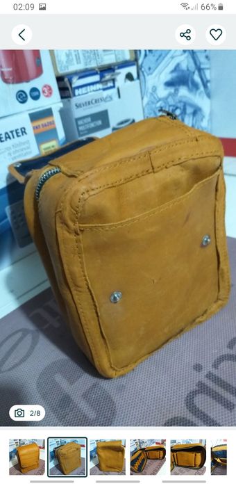Geanta Din Piele 100% Confectionata  Manual