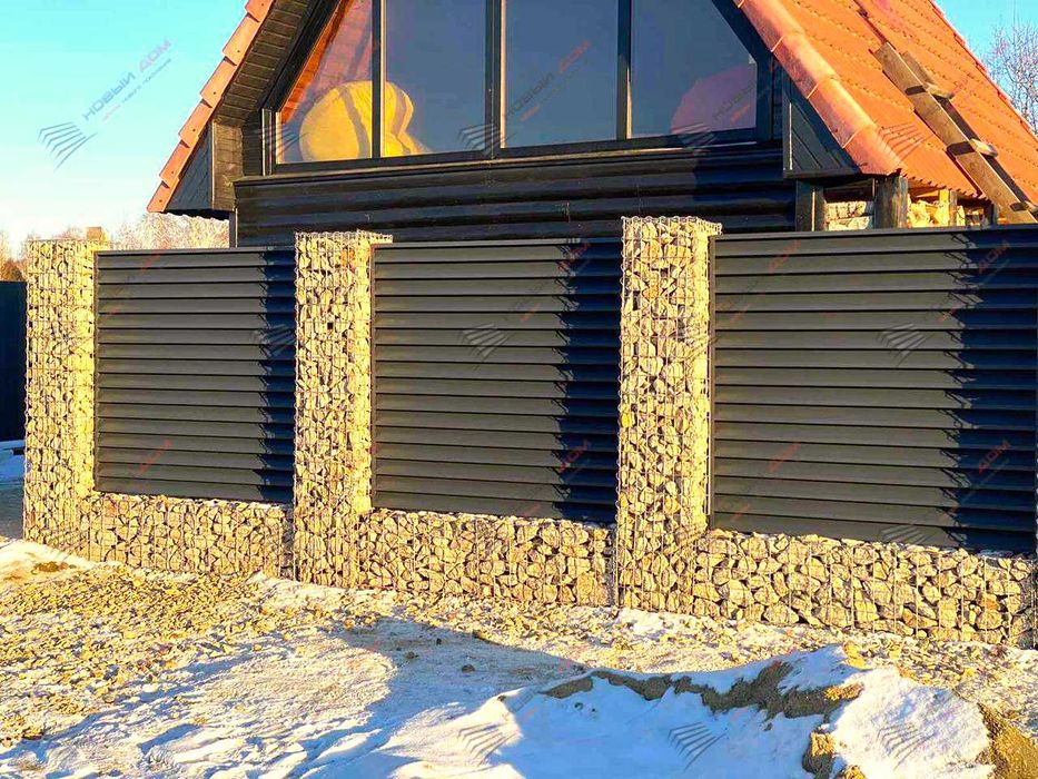 Забор жалюзи еврозабор