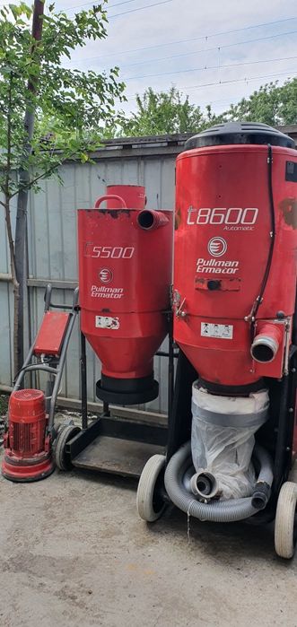 Slefuitor aspirator industrial pardoseli beton HTC 550 380v