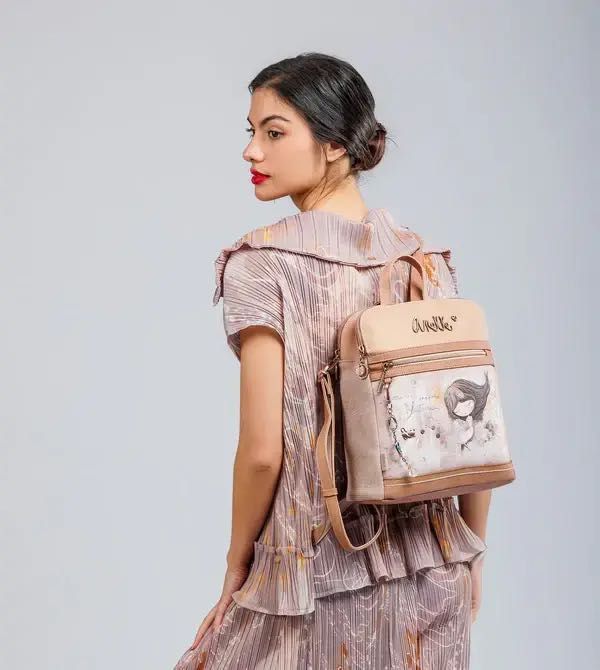 Anekke дизайнерска дамска раница в свежа цветова гамa.