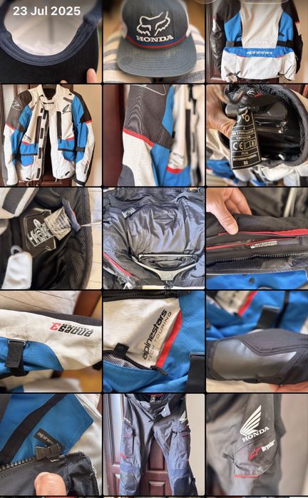 Costum complet Alpinestar. Andes Honda bonus șapca Honda