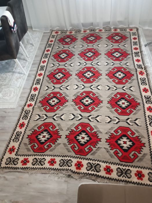 Covor lână țesut manual 2. 04/3.20 m