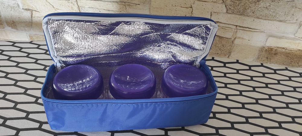 Бурканчета за бебешка храна с термочанта