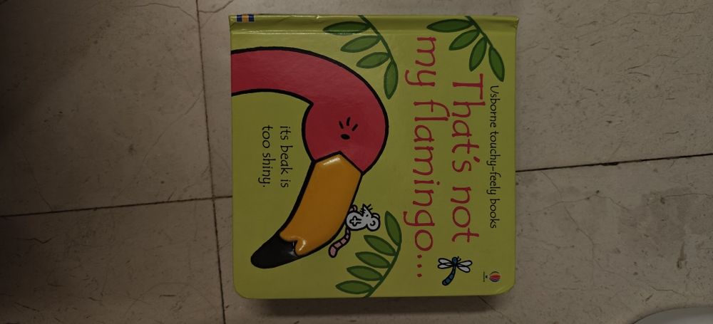 Usborne - that's not my.. flamingo - carte senzoriala